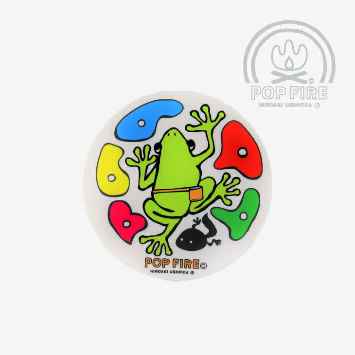 ・POPFIRE｜Outdoor Sticker/ ポップファイア/アウトドア ステッカー ウシオダ ...
