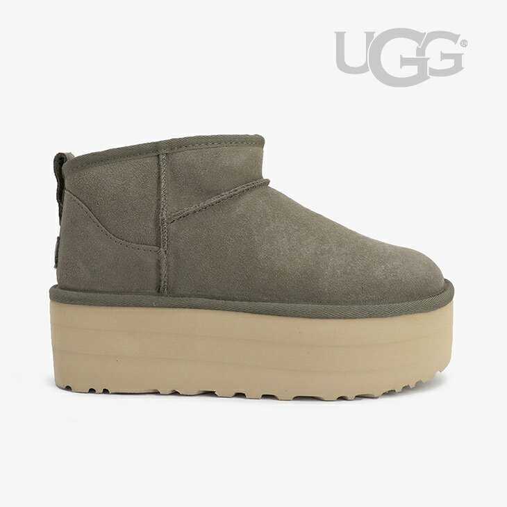 Rakuten - ・UGG｜W Classic Ultra Mini Platform Suede/ アグ/クラシック ウルトラ ミニ プラットフォーム スエード/ドライドオレガノ #