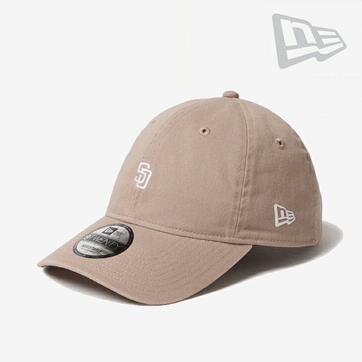 ・NEW ERA｜9Twenty MLB Batterman Logo Metal Buckle San Diego Padres / ニュー エラ/ナイントゥエンティ MLB バッターマン ロゴ メタル バックル サンディエゴ パドレス/アッシュブラウン #