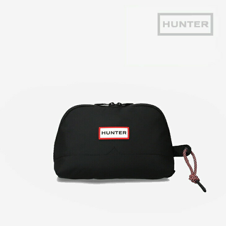 Rakuten - ・HUNTER｜Travel Expandable Large Pouch/ ハンター/トラベル エクスパンダブル ラージ ポーチ/ブラック #