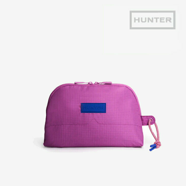 Rakuten - ・HUNTER｜Travel Expandable Large Pouch/ ハンター/トラベル エクスパンダブル ラージ ポーチ/エナジーフクシアxクルーズブルー #