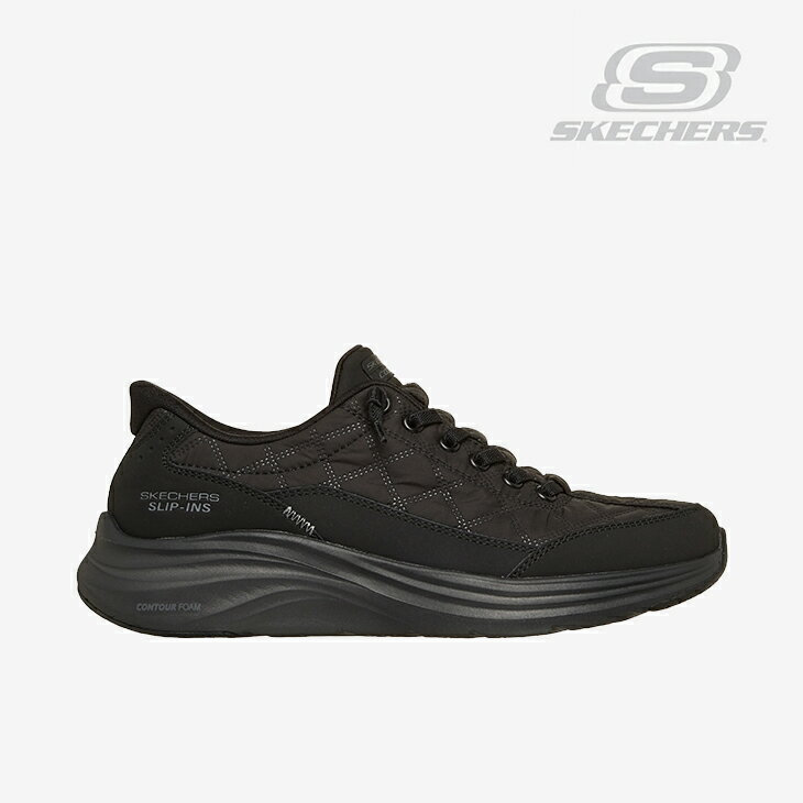 Rakuten - ・SKECHERS｜W Slip-Ins Contour Foam Cozy Fit/ スケッチャーズ/スリップインズ コンツアー フォーム コージー フィット/ブラックxブラック #