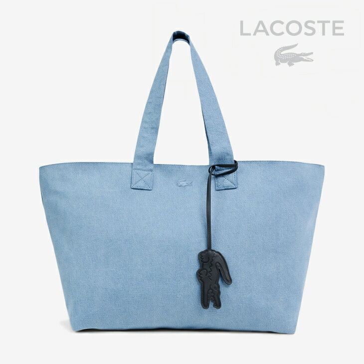 Rakuten - ・LACOSTE｜Totepack XL Zip Shopping Bag Shoulder/ ラコステ/トートパック XL ジップ ショッピング バッグ ショルダー/トレードウィンズブルー #