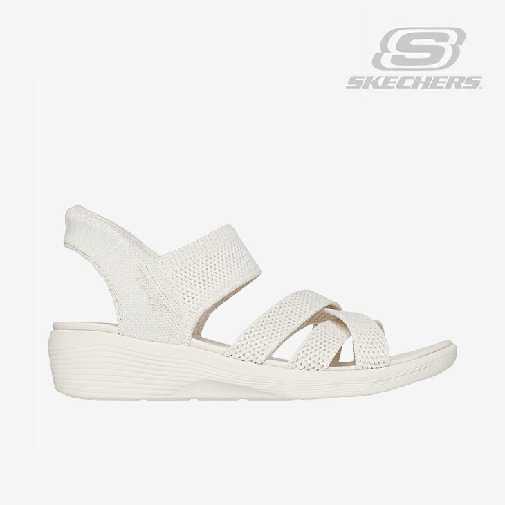 Rakuten - ・SKECHERS｜W Slip-Ins Arya Cooling Off Wedge Sandal/ スケッチャーズ/スリップインズ アリア クーリング オフ ウェッジ サンダル/オフホワイト #