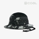 ・COAL｜The Jetty Lightweight Bucket Hat/ コール/ジェティ ライトウェイト バケット ハット/ブラックタイダイ #