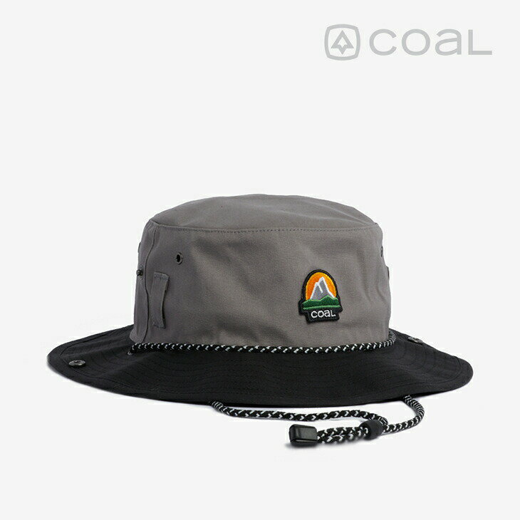 ・COAL｜The Seymour Waxed Canvas Boonie Hat/ コール/シーモア ワックスド キャンバス ブーニー ハット/グレー #