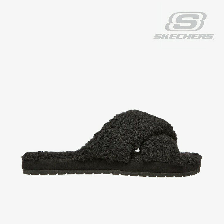 スケッチャーズ サンダル レディース ＊SKECHERS｜W Cozy Slide/ スケッチャーズ/コージー スライド/ブラック #