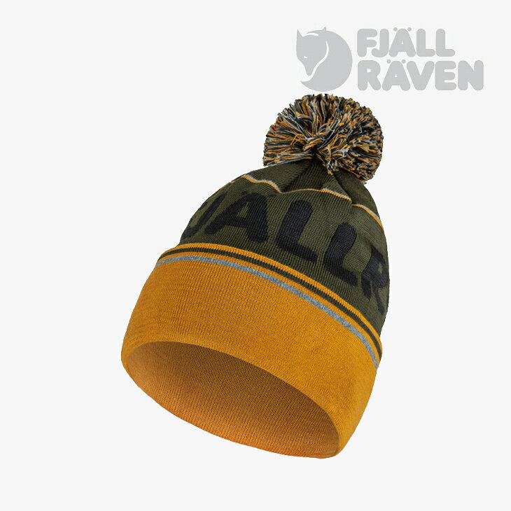 Cap, Hat - ：FJALLRAVEN｜Pom Hat Jacquard Knit/ フェールラーベン/ポム ハット ジャガード ニット/ディープフォレストxエイコーン #