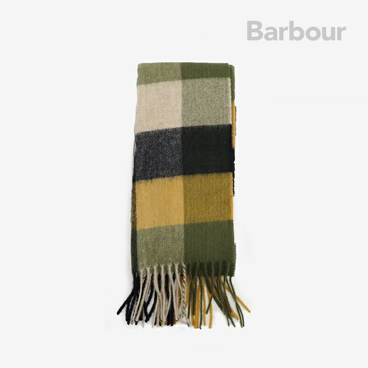 ��BARBOUR��Lambswool Large Tattersall Scarf/ �Х֥���/��ॺ������ �顼�� ���å������� ��������/�ե��쥹�ȥߥ��� ...