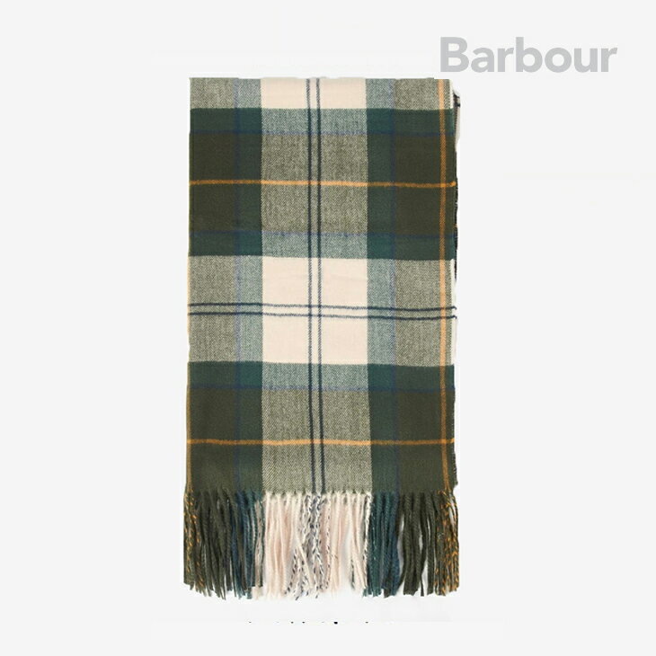 ・BARBOUR｜Hailes Tartan Scarf Wrap/ バブアー/ヘイルズ タータンスカーフ/エイシェントタータン #