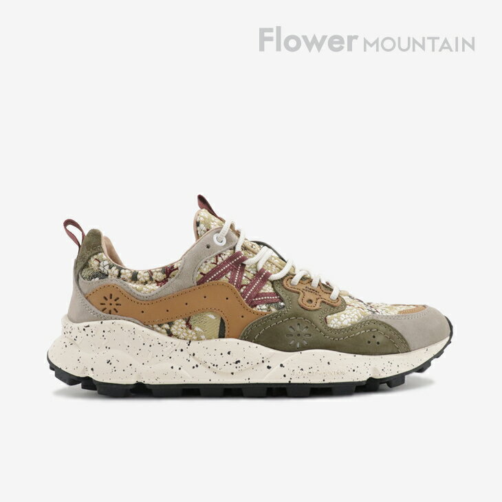 ・FLOWER MOUNTAIN｜Yamano 3 Nishijin Cherry Blossom Leather Layers/ フラワー マウンテン/ヤマノ 3 西陣織 白桜 レザー レイヤー/ベージュ #