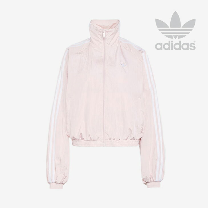 乐天商城 - ・ADIDAS Originals｜W Adilenium 5.0 Balloon Track Top Nylon Jacket/ アディダス/アディレニウム 5.0 バルーン トラック トップ ナイロン ジャケット/ワンダークォーツピンク #
