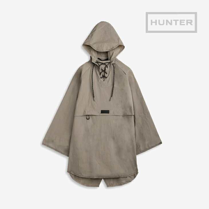 Rakuten - ・HUNTER｜Travel Poncho Nylon Packable/ ハンター/トラベル ポンチョ ナイロン パッカブル/エナジークレイベージュ #