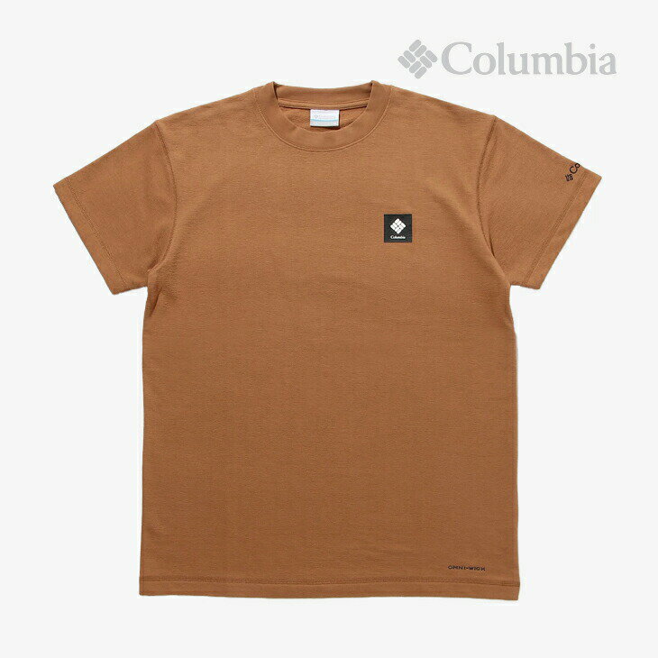 コロンビア Tシャツ メンズ ＊COLUMBIA｜Stuck Bend SS Crew T-Shirt/ コロンビア/スタック ベント ショートスリーブ クルー/ライトエルク #