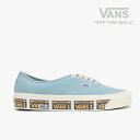 バンズ ＊VANS Anaheim Factory｜Authentic 44 DX/ ヴァンズ アナハイム ファクトリー/オーセンティック 44 DX/ヴァニティープレート×ライトブルー #