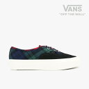 ＊VANS Anaheim Factory｜Authentic 44 Dx/ ヴァンズ アナハイム ファクトリー/オーセンティック 44 DX/プレイドミックスxブラック #