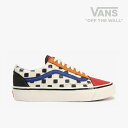 ＊VANS Anaheim Factory｜Old Skool 36 DX/ ヴァンズ アナハイム ファクトリー/オールド スクール 36 DX/レザーチェックxマルチ