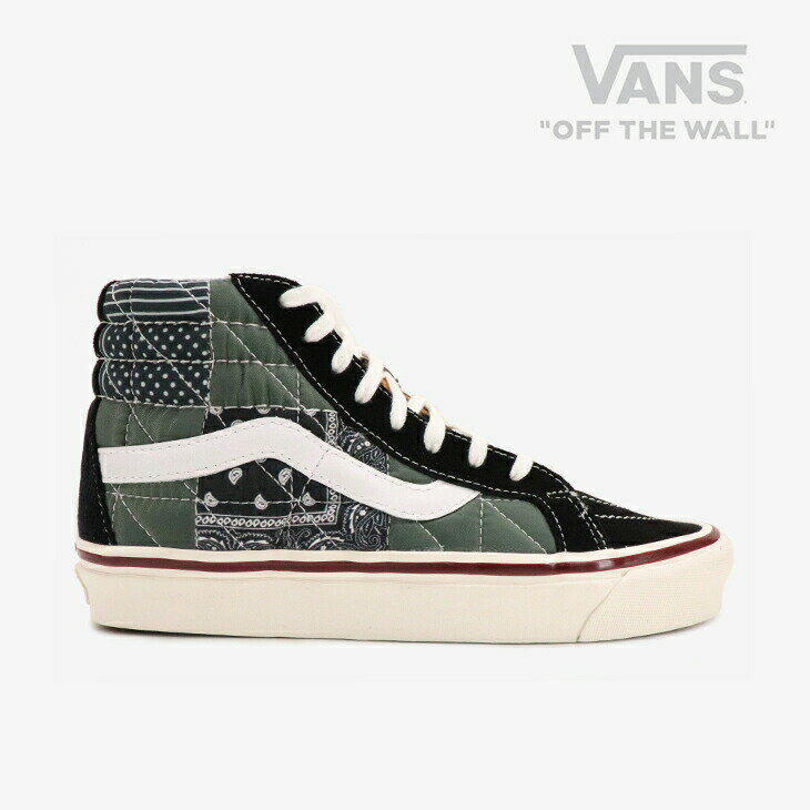 ＊VANS Anaheim Factory｜Sk8-Hi 38 DX PW/ ヴァンズ アナハイム ファクトリー/スケートハイ 38 DX PW/キルテッドミックス # 1