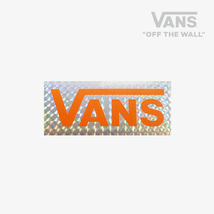 ・VANS｜FLV Logo Sticker/ ヴァンズ/FLV ロゴ ステッカー/オレンジ #