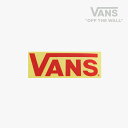 ・VANS｜FLV Logo Sticker/ ヴァンズ/FLV ロゴ ステッカー/レッド #