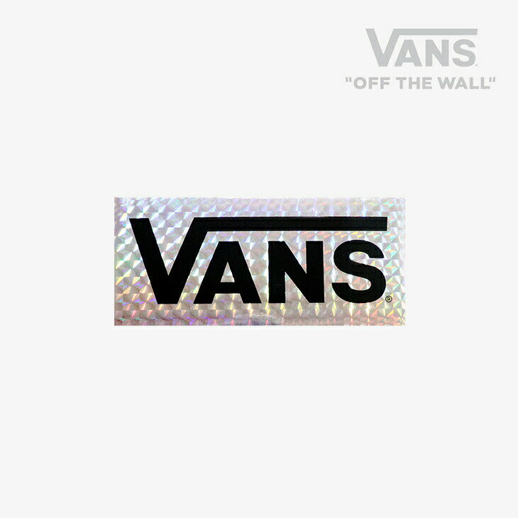 ・VANS｜FLV Logo Sticker/ ヴァンズ/FLV ロゴ ステッカー/ブラック #