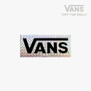 ・VANS｜FLV Logo Sticker/ ヴァンズ/FLV ロゴ ステッカー/ブラック #