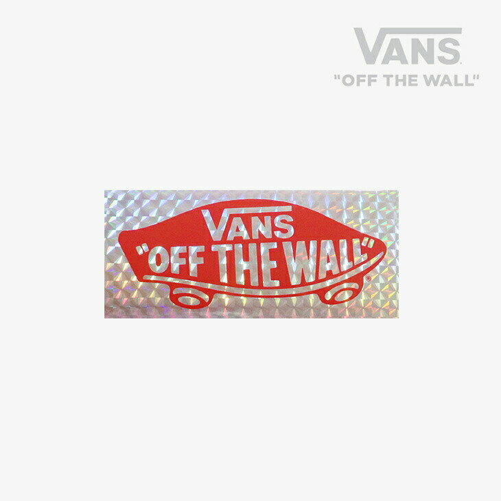 ＊VANS｜Deck Sticker/ ヴァンズ/デッキ ステッカー/レッド #
