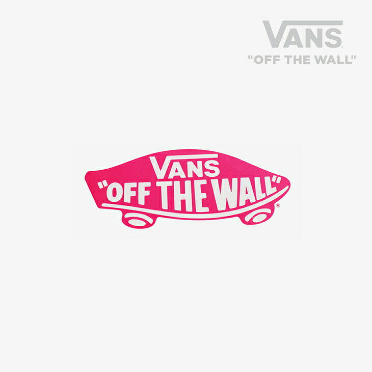 ・VANS｜Deck Sticker/ ヴァンズ/デッキ ステッカー/ピンク #