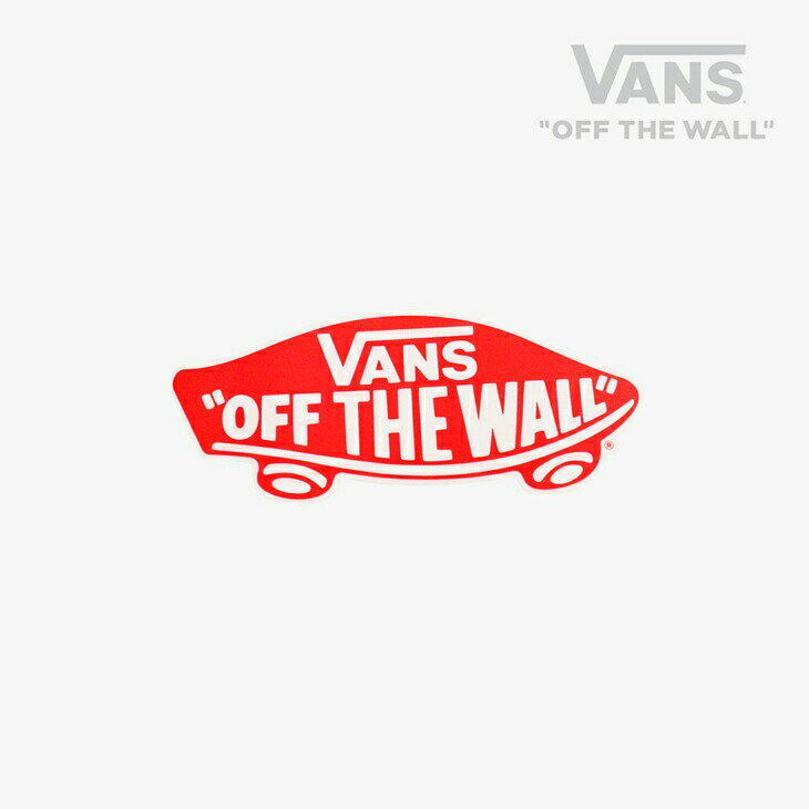 VANS｜Deck Sticker/ ヴァンズ/デッキ ステッカー/レッド