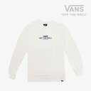 ＊VANS｜M Original&Authentic LS T-Shirt/ ヴァンズ/オリジナル&オーセンティック ロングスリーブ Tシャツ/ホワイト #