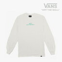 ＊VANS｜M Box&Off The Wall LS T-Shirt/ ヴァンズ/ボックス&オフ ザ ウォール ロングスリーブ Tシャツ/ホワイト #