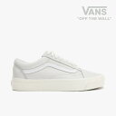 ヴァンズ レザースニーカー メンズ ＊VANS｜Old Skool 36 DX Leather/ ヴァンズ/オールド スクール レザー/トゥルーホワイト #