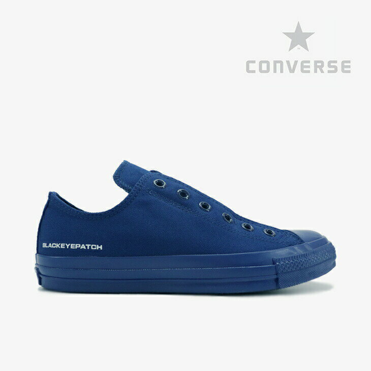 ＊CONVERSE｜All Star 100 Black Eye Patch Slip Ox/ コンバース/オール スター ブラック アイ パッチ スリップ オックス/ネイビー