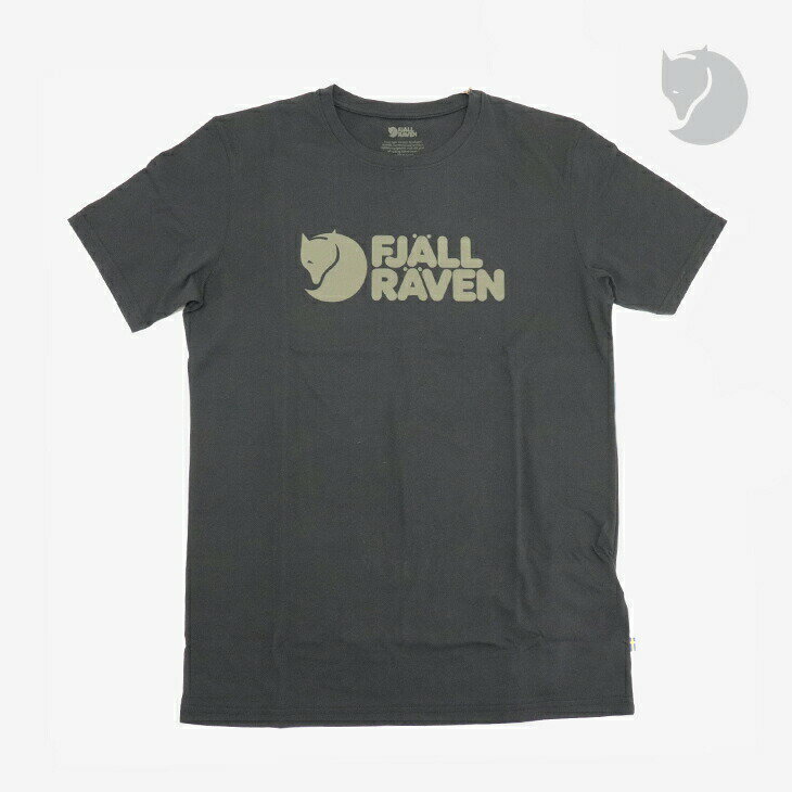 FJALLRAVEN｜Logo T-Shirt/ フェールラーベン/フェールラーベン ロゴ Tシャツ/ブラック