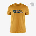 ・FJALLRAVEN｜Logo T-Shirt/ フェールラーベン/ロゴ Tシャツ/オークル #