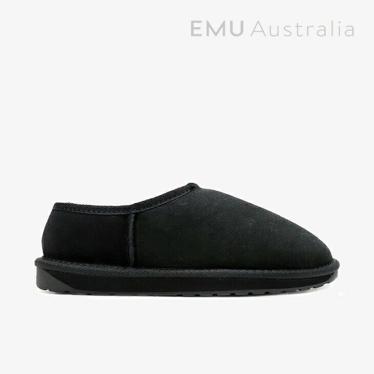 ＊EMU｜W Stinger Pico Sheepskin/ エミュー/スティンガー ピコ シープスキン ムートン/Black #