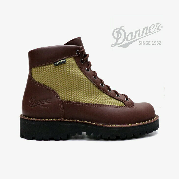 楽天GO ON・DANNER｜W Danner Field Gore-Tex Vibram/ ダナー/ダナー フィールド ゴアテックス ビブラム/ダークブラウンxベージュ #