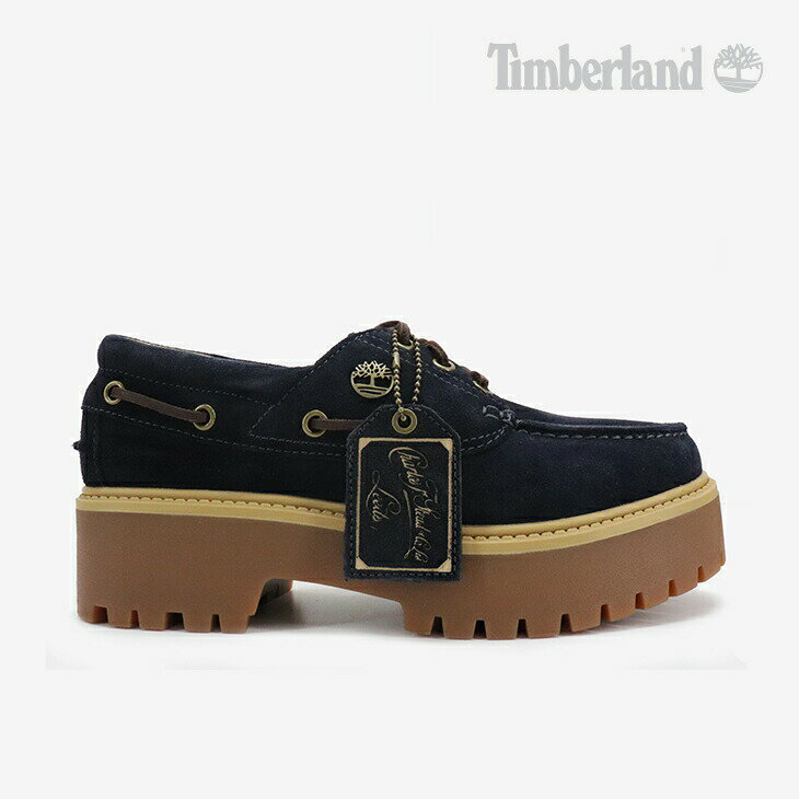 ティンバーランド ・TIMBERLAND｜W Stone Street 3-Eye Suede/ ティンバーランド/ストーン ストリート スリーアイ スウェード/ダークブルー #