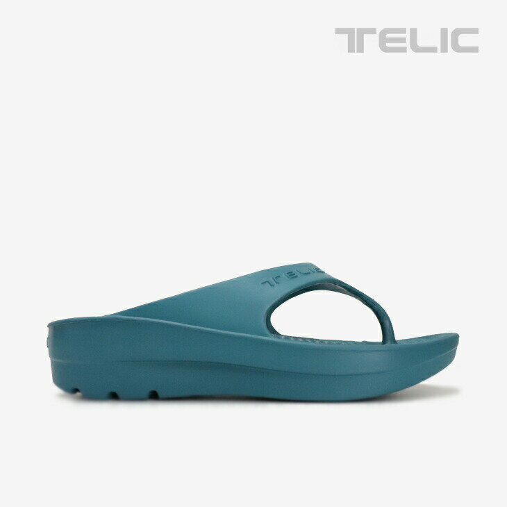 ＊TELIC｜W-Flip Flop/ テリック/ダブルフリップ フロップ/ティールブルー #