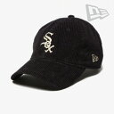 ・NEW ERA|9Twenty CS MLB Corduroy White Sox/ ニュー エラ/ナイントゥエンティ クロスストラップ コーデュロイ ホワイト ソックス/ブラック #