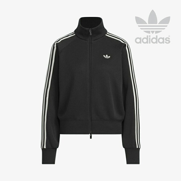 樂天商城 - ・ADIDAS Originals｜W Baloon Sleeve Knit Track Top/ アディダス/バルーン スリーブ ニット トラック トップ ジャケット/ブラック #