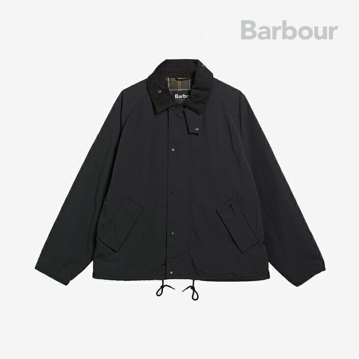 ・BARBOUR｜Transport Nylon Casual Jacket/ バブアー/トランスポート ナイロン カジュアルジャケット/ブラック #