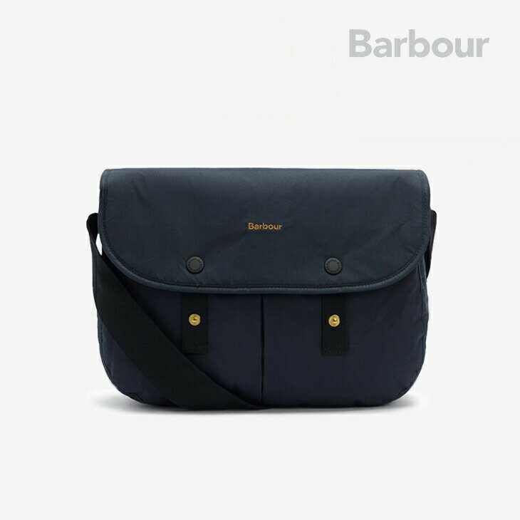 Rakuten - ・BARBOUR｜Transport Riever Crossbody Bag/ バブアー/トランスポート リバー クロスボディー バッグ/ネイビー #