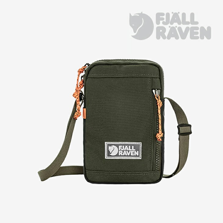 ・FJALLRAVEN｜Vardag Pocket Small Shoulder Pouch/ フェールラーベン/ヴァーダグ ポケット S スモール ショルダー ポーチ/ディープフォレストグリーン #