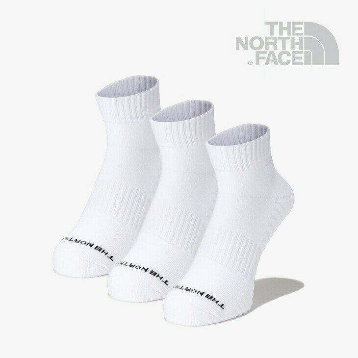 楽天GO ON・THE NORTH FACE｜Running Uneven Dry 3P Ankle/ ノース フェイス/ランニング アンイーブン ドライ 3P アンクル/ホワイト #