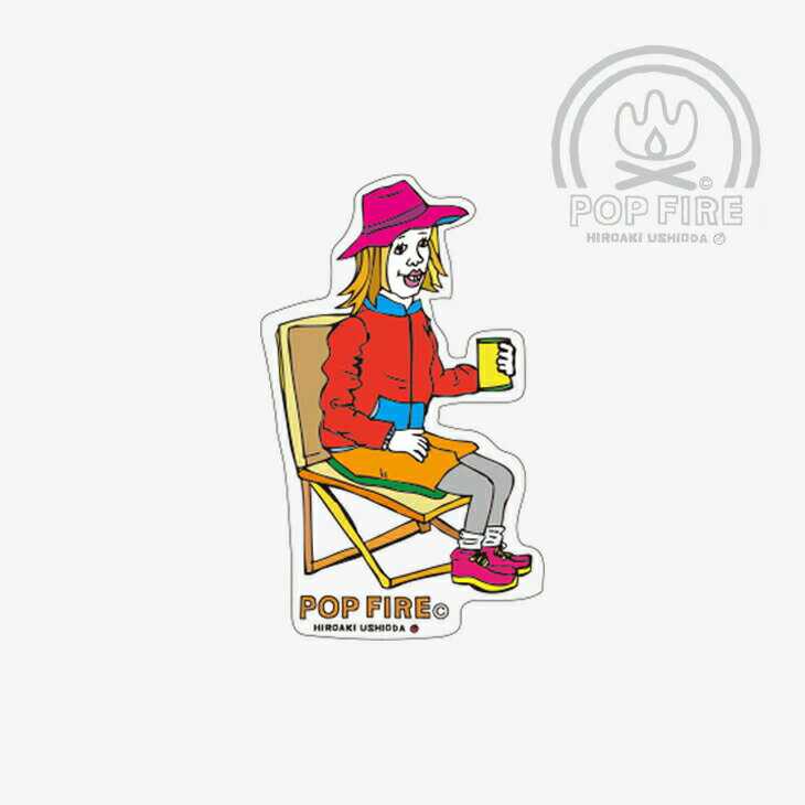 ・POPFIRE｜Outdoor Sticker - Goods/ ポップファイア/アウトドア ステ ...