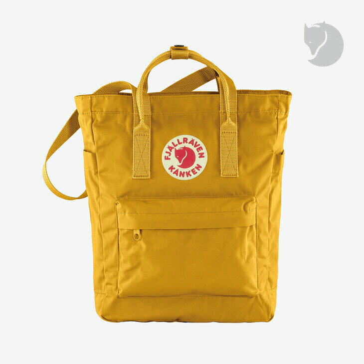 フェールラーベン リュック メンズ ・FJALLRAVEN｜Kanken Totepack - Bag/ フェールラーベン/カンケン トートパック/Ochre #リュック デイパック バックパック ショルダー バッグ カジュアル 通学 通勤 アウトドア イエロー 黄色 マスタード