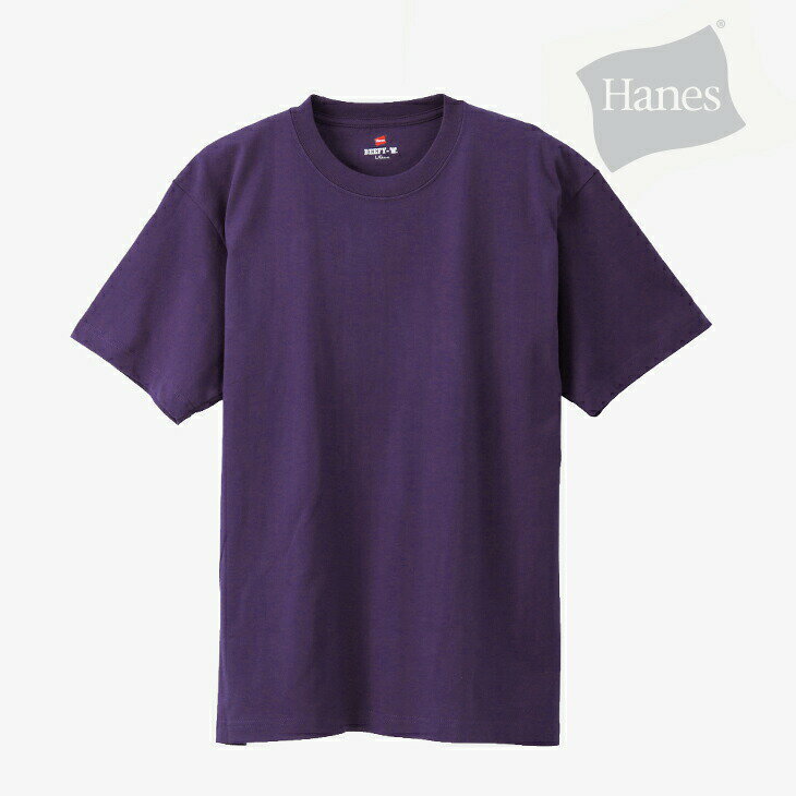 ・HANES｜Beefy T-Shirt 1P - Wear/ ヘインズ/ビーフィー Tシャツ 1P/Dark Purple #