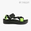 TRIOPTerra Neon - Sandal/ ȥꥪ/ƥ ͥ/BlackxGreen # 奢 ȥå  