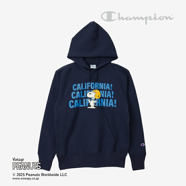 樂天商城 - ：CHAMPION｜xPeanuts Reverse Weave Hooded Sweat Shirt Vintage Snoopy California/ チャンピオン/リバース ウィーブ フーデッド スウェット シャツ ヴィンテージ ピーナッツ カリフォルニア #